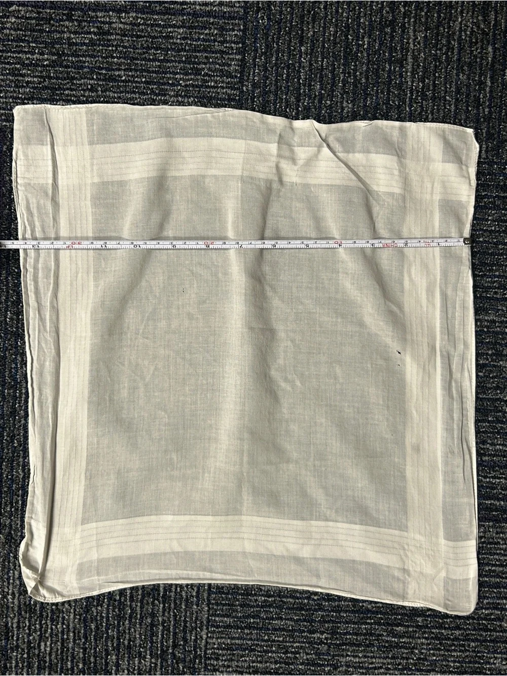 Small linen scarf